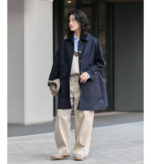 journal standard L'essage「《予約》別注【MACKINTOSH/マッキントッシュ】HUMBIE MB EX：コート」|ステンカラーコート|