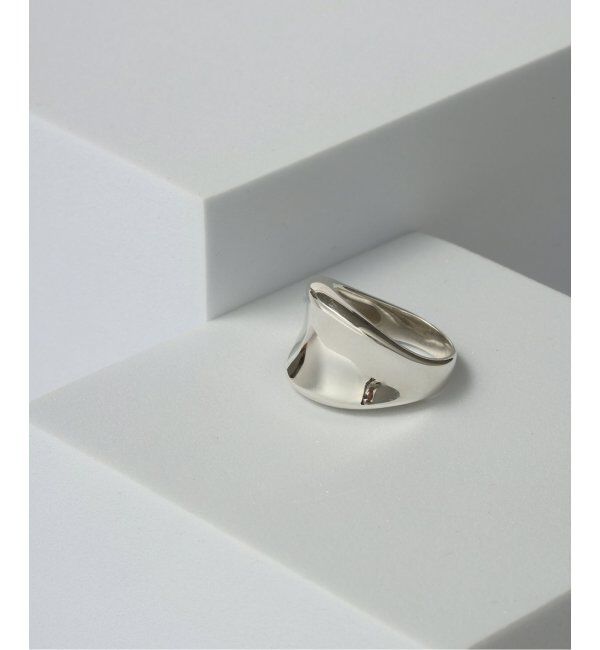 Spick and Span「【SAMH by LILAS】カーブワイド平甲丸リング SV」|リング|