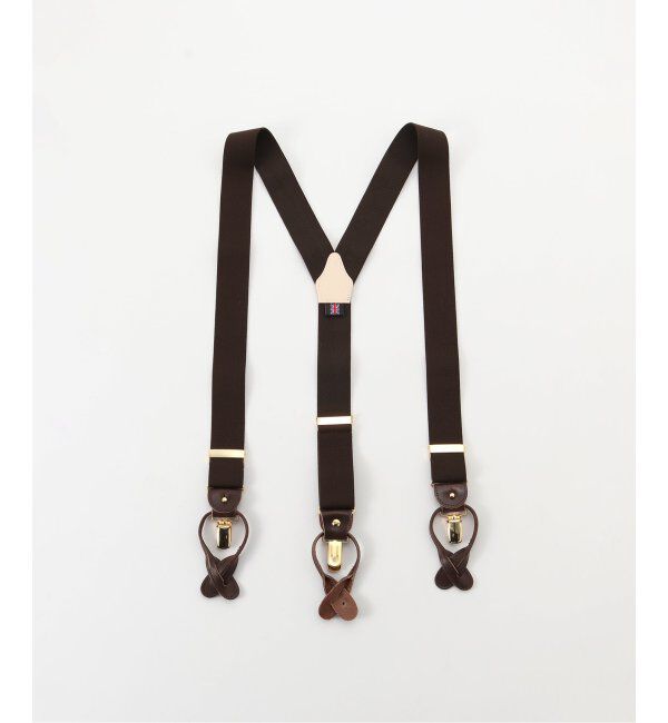 FRAMeWORK「ALBERT THURSTON  Wサスペンダー 35mm」|その他|ブラウン
