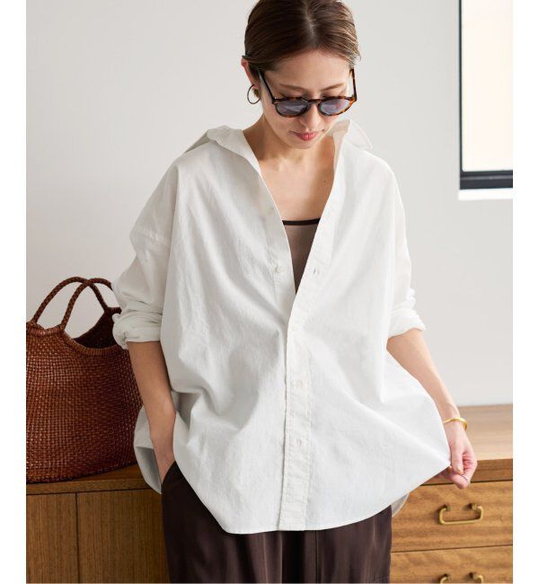 FRAMeWORK「≪追加≫コットンレギュラーカラーシャツ 3」|シャツ・ブラウス|ホワイト