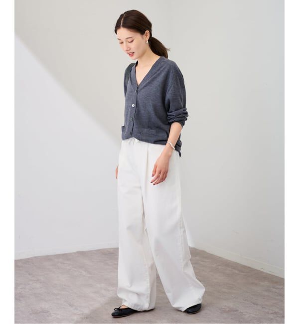 FRAMeWORK「ライトオンスデニムイージーパンツ」|デニム|