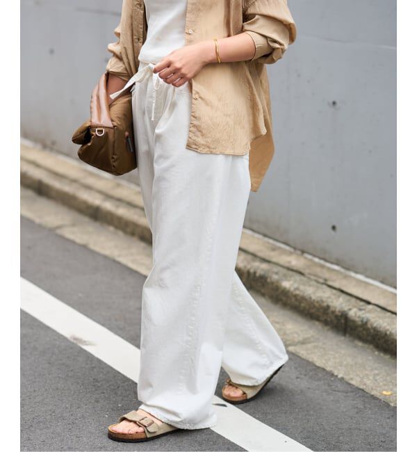 FRAMeWORK「ライトオンスデニムイージーパンツ」|デニム|