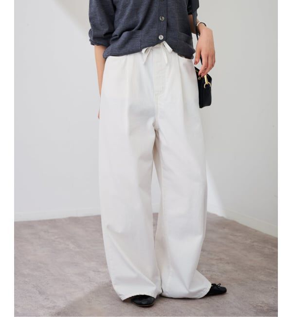 FRAMeWORK「ライトオンスデニムイージーパンツ」|デニム|