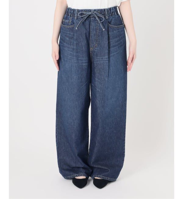 FRAMeWORK「ライトオンスデニムイージーパンツ」|デニム|