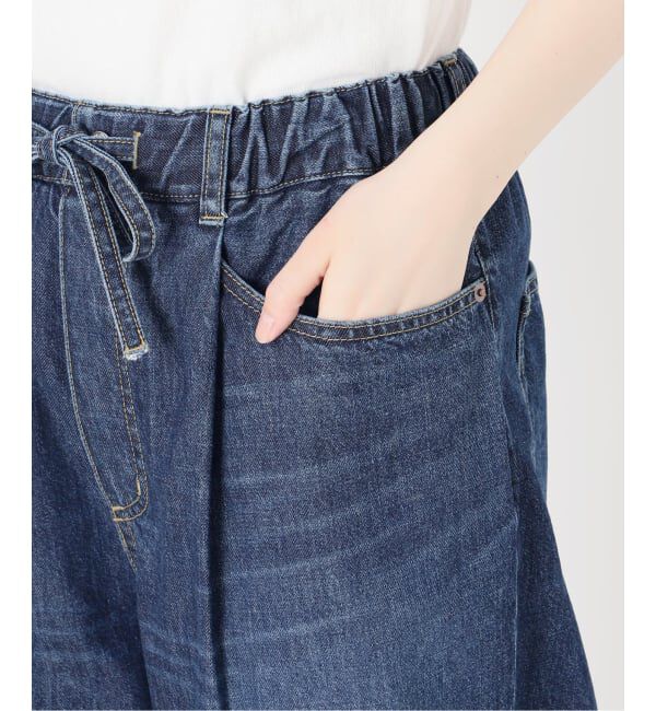 FRAMeWORK「ライトオンスデニムイージーパンツ」|デニム|