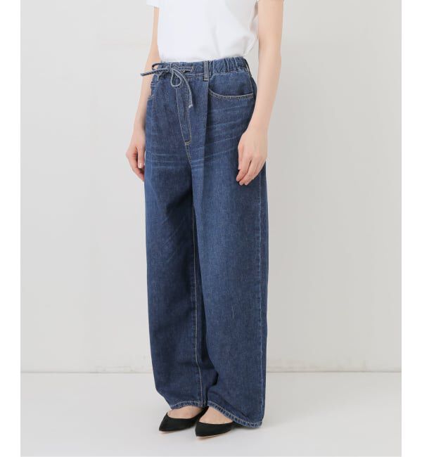 FRAMeWORK「ライトオンスデニムイージーパンツ」|デニム|