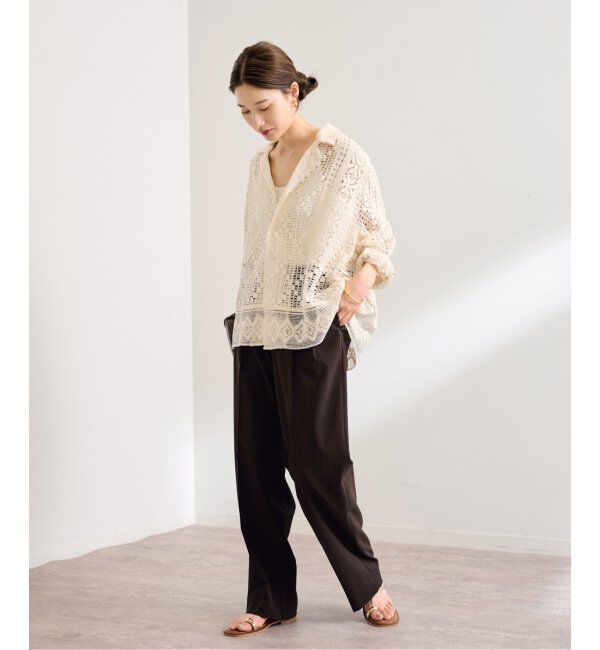 FRAMeWORK「≪追加≫アンティークレースOPカラーシャツ 2」|シャツ・ブラウス|