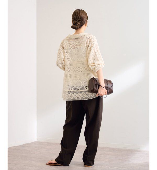 FRAMeWORK「≪追加≫アンティークレースOPカラーシャツ 2」|シャツ・ブラウス|