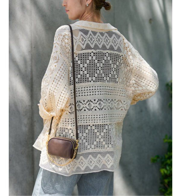 FRAMeWORK「≪追加≫アンティークレースOPカラーシャツ 2」|シャツ・ブラウス|