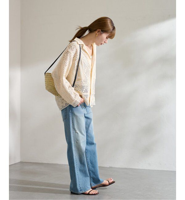 FRAMeWORK「≪追加≫アンティークレースOPカラーシャツ 2」|シャツ・ブラウス|