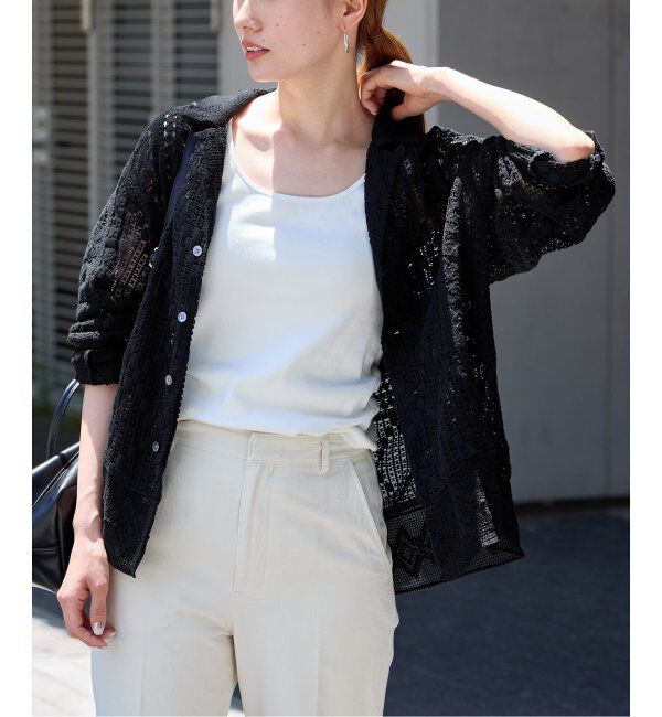FRAMeWORK「≪追加≫アンティークレースOPカラーシャツ 2」|シャツ・ブラウス|