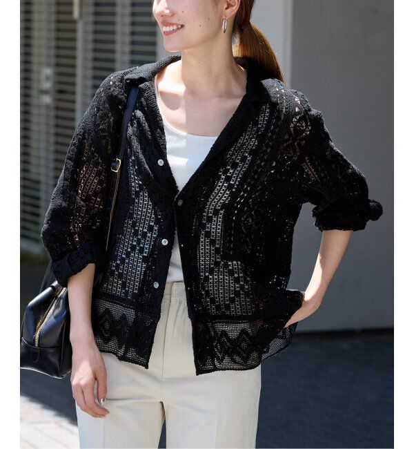 FRAMeWORK「≪追加≫アンティークレースOPカラーシャツ 2」|シャツ・ブラウス|