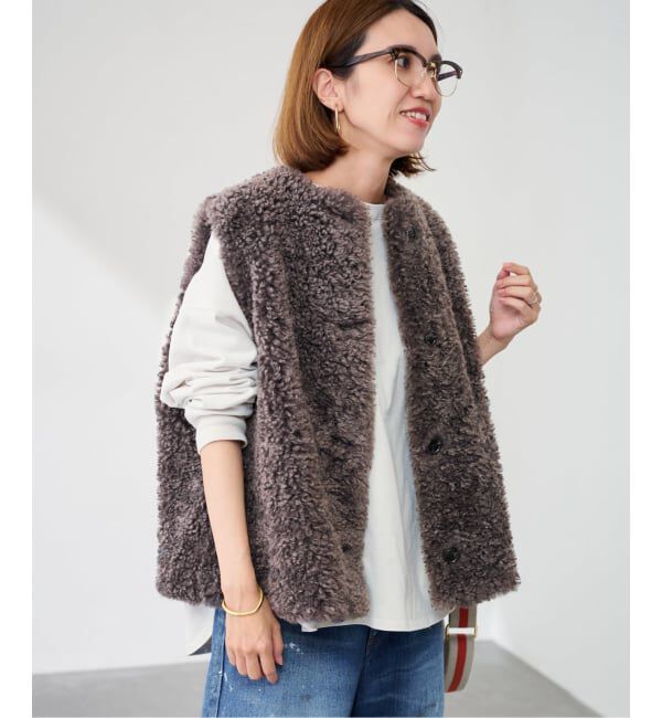 ≪追加≫フェイクファーベスト（FRAMeWORK）｜ルミネのファッション