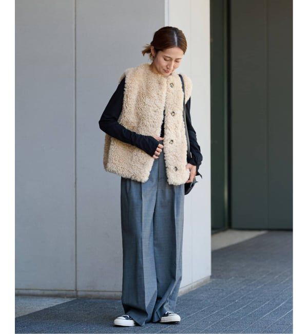 ≪追加≫フェイクファーベスト（FRAMeWORK）｜ルミネのファッション
