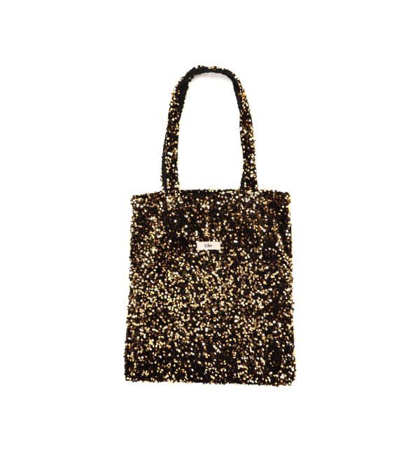 Spick and Span「《一部店舗+WEB限定》Uhr/ウーア SPANGLE VELOUR TOTE」|トートバッグ|