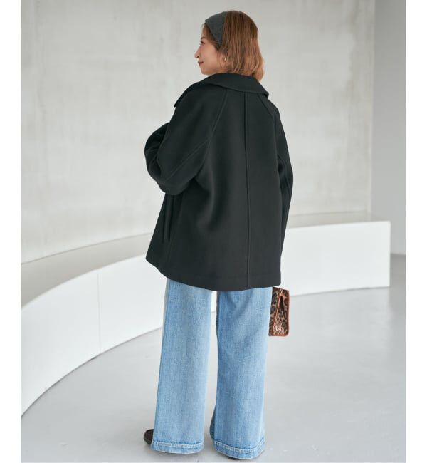 Spick and Span「《追加》S160スタンドカラーショートコート」|その他|