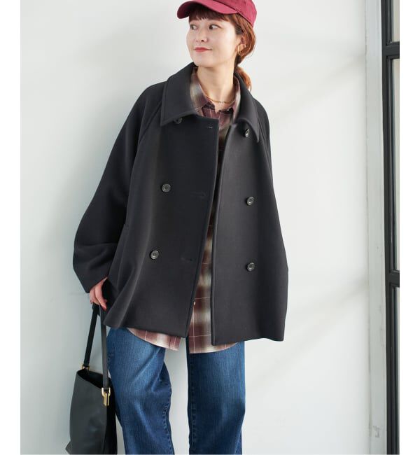 Spick and Span「《追加》S160スタンドカラーショートコート」|その他|