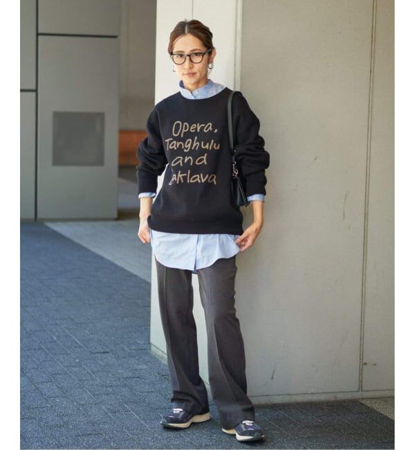 FRAMeWORK「≪追加≫裏起毛フレアパンツ 5」|スラックス|