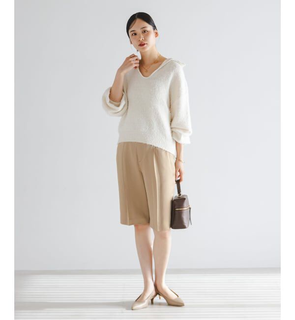 NOBLE「《予約》コンパクトサテンバミューダーパンツ」|その他|