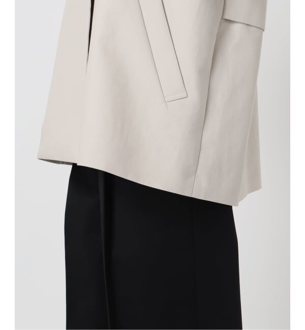 NOBLE「《WEB限定追加予約》コットンダブルクロスハーフコート」|その他|