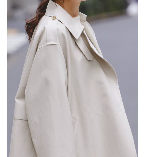 NOBLE「《WEB限定追加予約》コットンダブルクロスハーフコート」|その他|