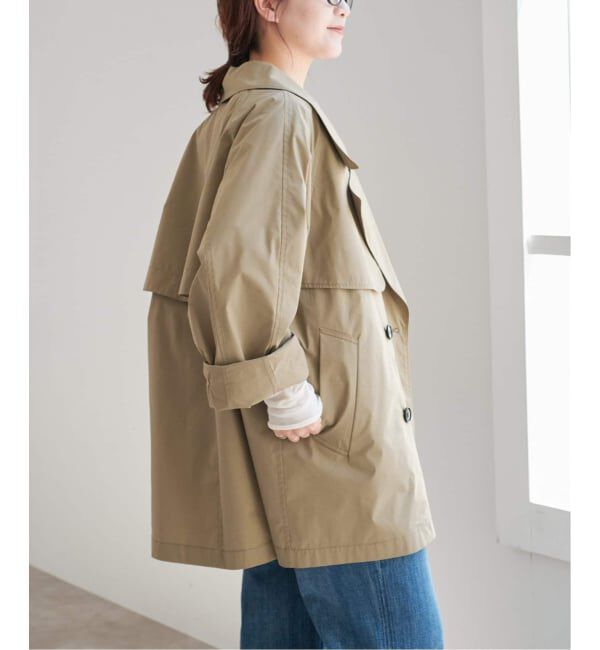 Spick and Span「《新色有り / 追加予約》C/Pミドル丈トレンチコート」|トレンチコート|