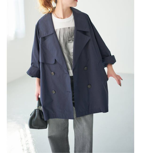 Spick and Span「《新色有り / 追加予約》C/Pミドル丈トレンチコート」|トレンチコート|