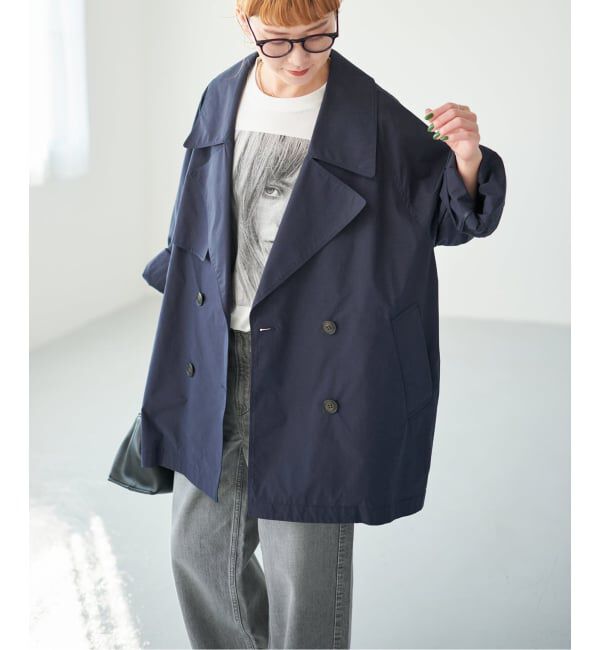 Spick and Span「《新色有り / 追加予約》C/Pミドル丈トレンチコート」|トレンチコート|