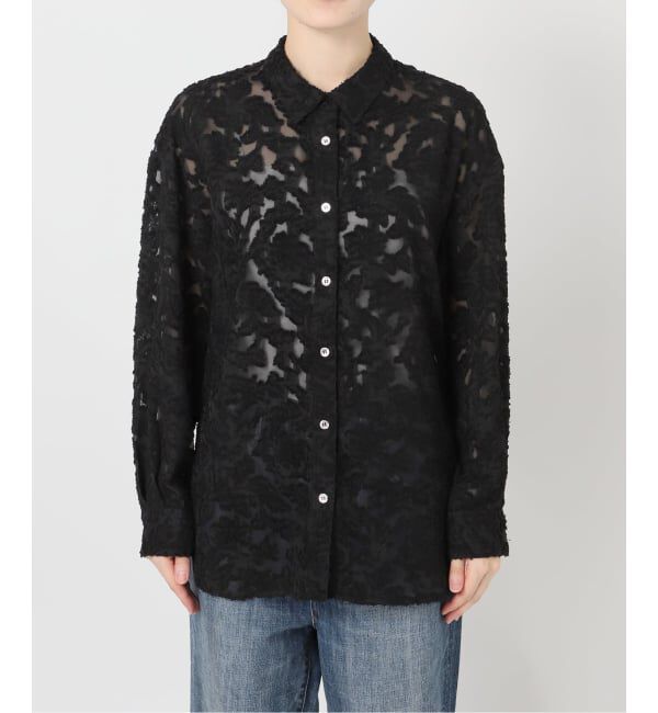 Spick and Span「《WEB限定予約》シアージャガードシャツ」|シャツ・ブラウス|