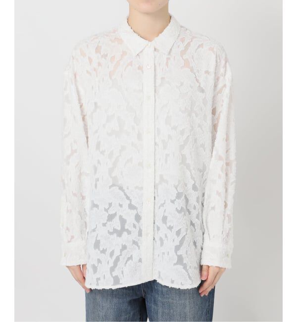 Spick and Span「《WEB限定予約》シアージャガードシャツ」|シャツ・ブラウス|