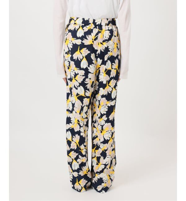 Spick and Span「《予約》フローラルプリントイージーパンツ」|その他|