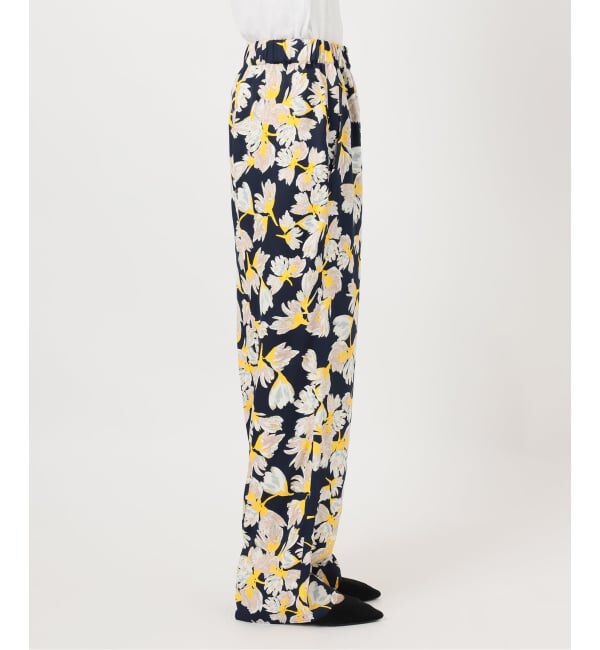 Spick and Span「《予約》フローラルプリントイージーパンツ」|その他|