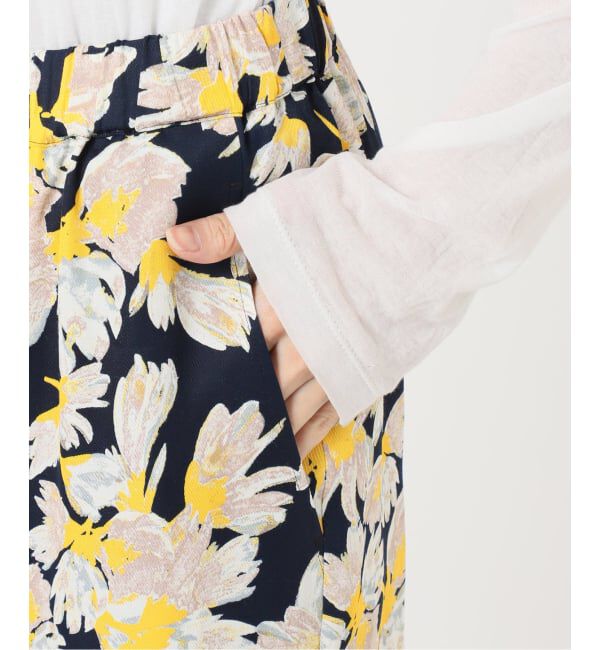 Spick and Span「《予約》フローラルプリントイージーパンツ」|その他|