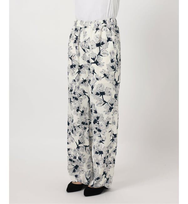 Spick and Span「《予約》フローラルプリントイージーパンツ」|その他|