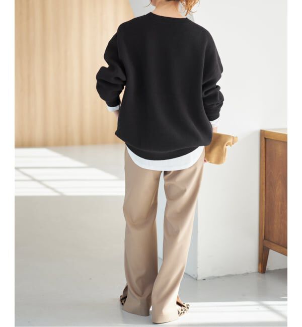 Spick and Span「《一部店舗+WEB限定予約》2枚SET ルーズニット&カット」|ニット・セーター|