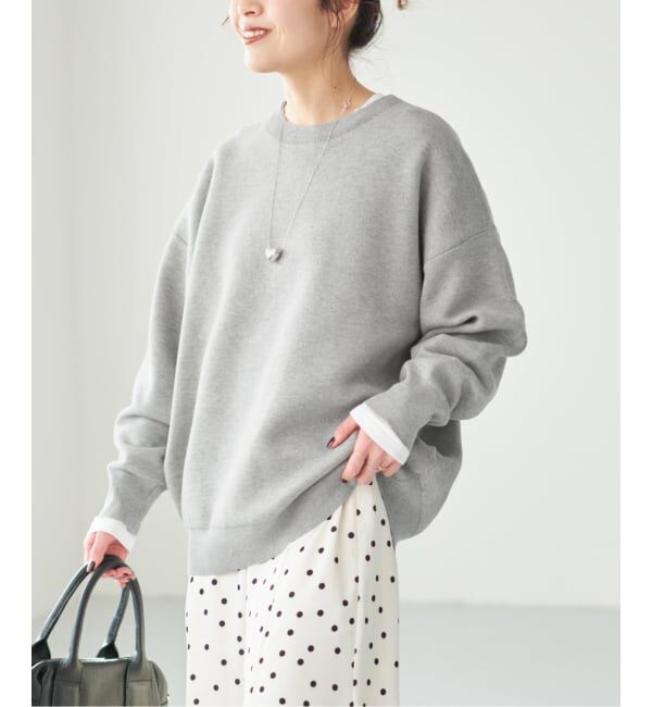 Spick and Span「《一部店舗+WEB限定予約》2枚SET ルーズニット&カット」|ニット・セーター|