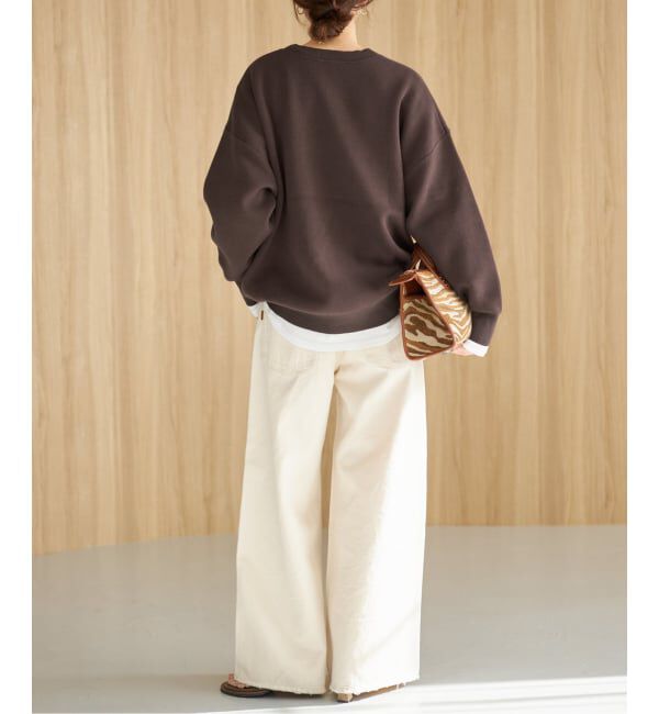 Spick and Span「《一部店舗+WEB限定予約》2枚SET ルーズニット&カット」|ニット・セーター|