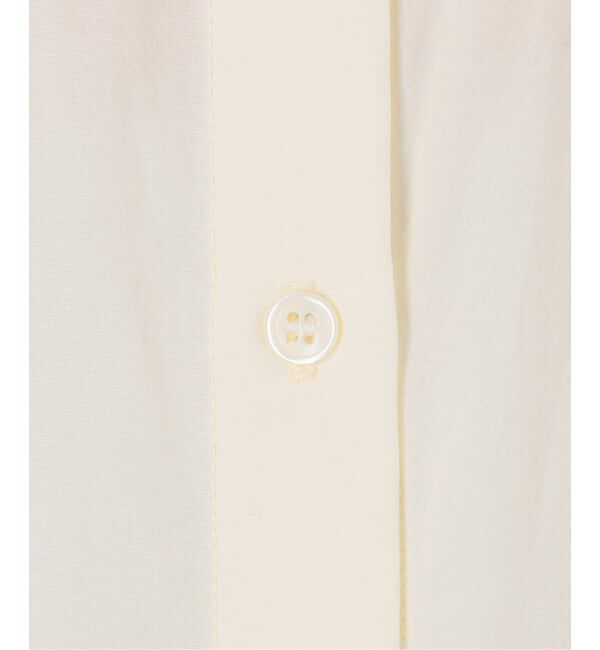 Spick and Span「《新色有り / 追加予約》ガーメントダイカシュクールシャツ」|シャツ・ブラウス|