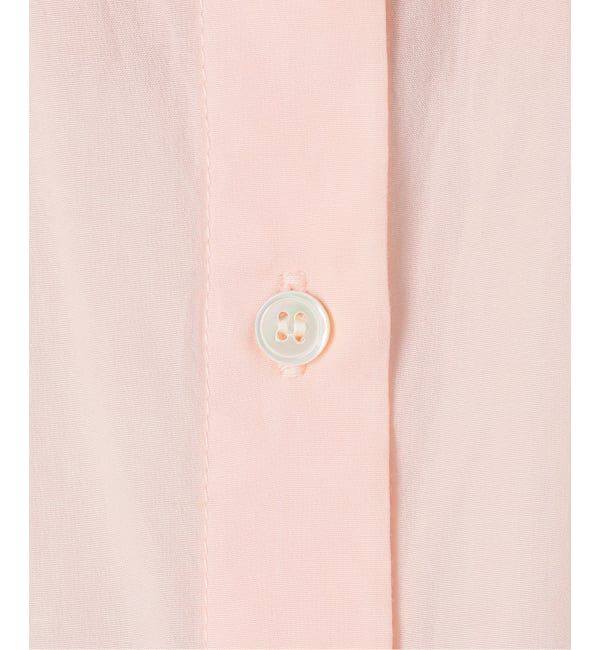 Spick and Span「《新色有り / 追加予約》ガーメントダイカシュクールシャツ」|シャツ・ブラウス|