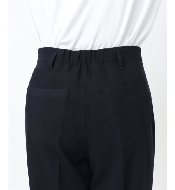 Spick and Span「《予約》ドレープチノ1タックストレートパンツ」|チノ|