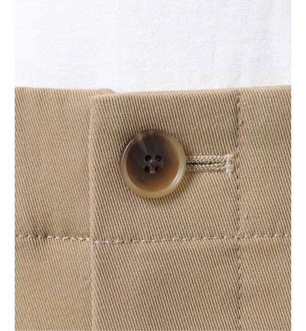 Spick and Span「《予約》ドレープチノ1タックストレートパンツ」|チノ|