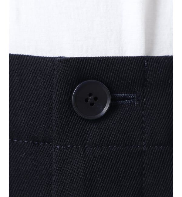 Spick and Span「《予約》ドレープチノ1タックストレートパンツ」|チノ|