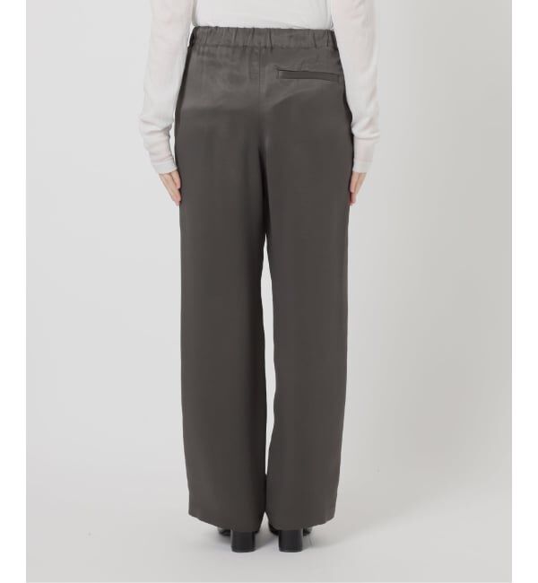 Spick and Span「《新色有り / 追加予約》ワッシャーサテンイージーパンツ」|その他|