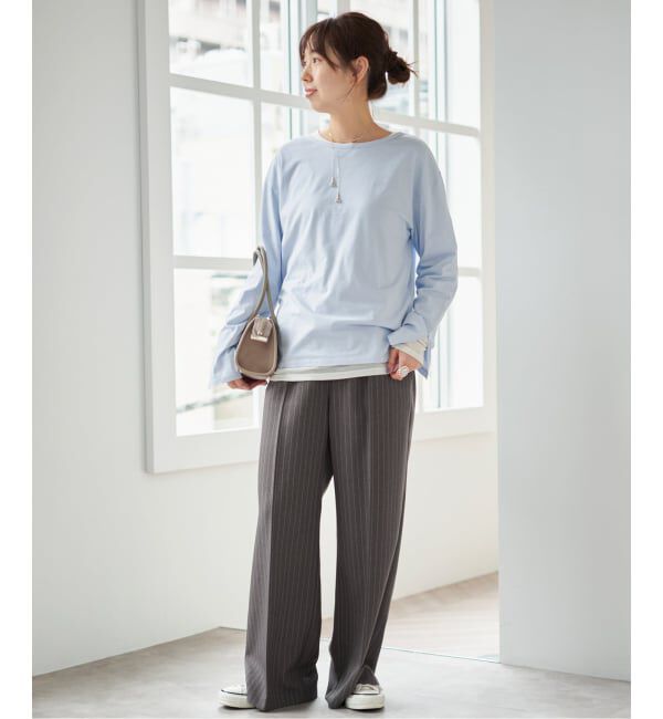 Spick and Span「《一部店舗+WEB限定予約》2枚SET レイヤードプルオーバー」|Tシャツ・カットソー|