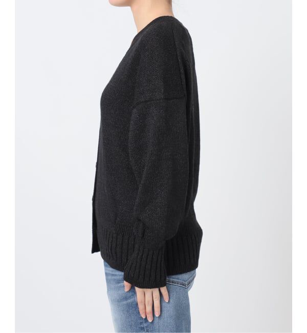 Spick and Span「《予約》レーヨンペーパーヤーンVネックカーディガン」|カーディガン|