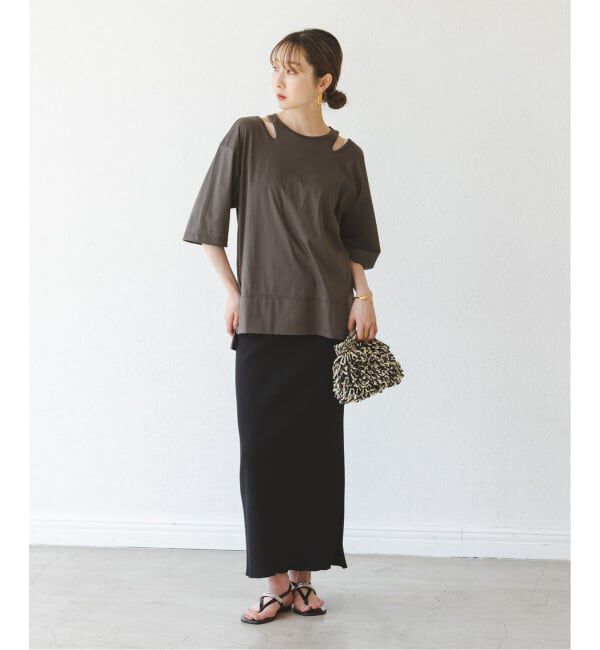 NOBLE「《追加予約2》トタンテレコタイトスカート」|スカート|