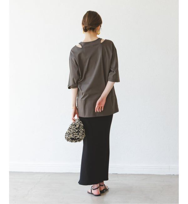 NOBLE「《追加予約2》トタンテレコタイトスカート」|スカート|