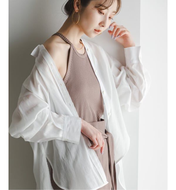 NOBLE「《予約》アニヴェンリブカップ付きアメスリタンク」|タンクトップ|