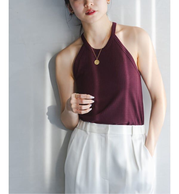 NOBLE「《予約》アニヴェンリブカップ付きアメスリタンク」|タンクトップ|