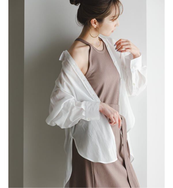 NOBLE「《予約》アニヴェンリブカップ付きアメスリタンク」|タンクトップ|